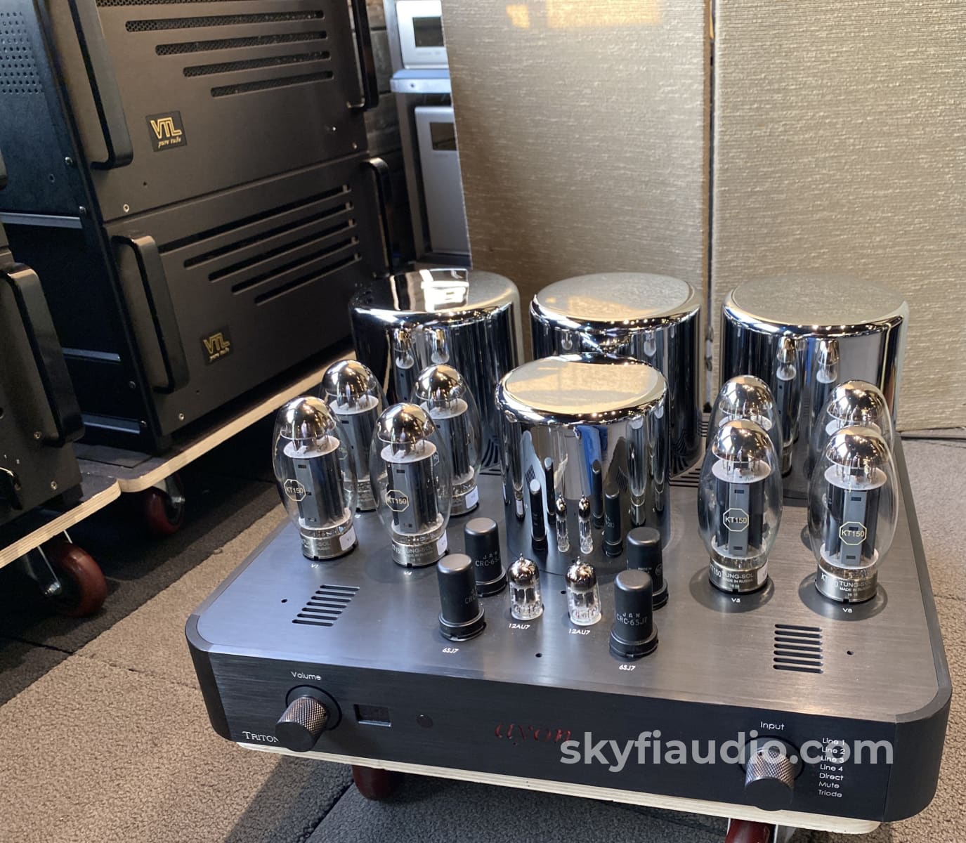Ayon Triton Iii Integrated Tube Amplifier With Kt150 Tubes - Pentode And Triode Switchable