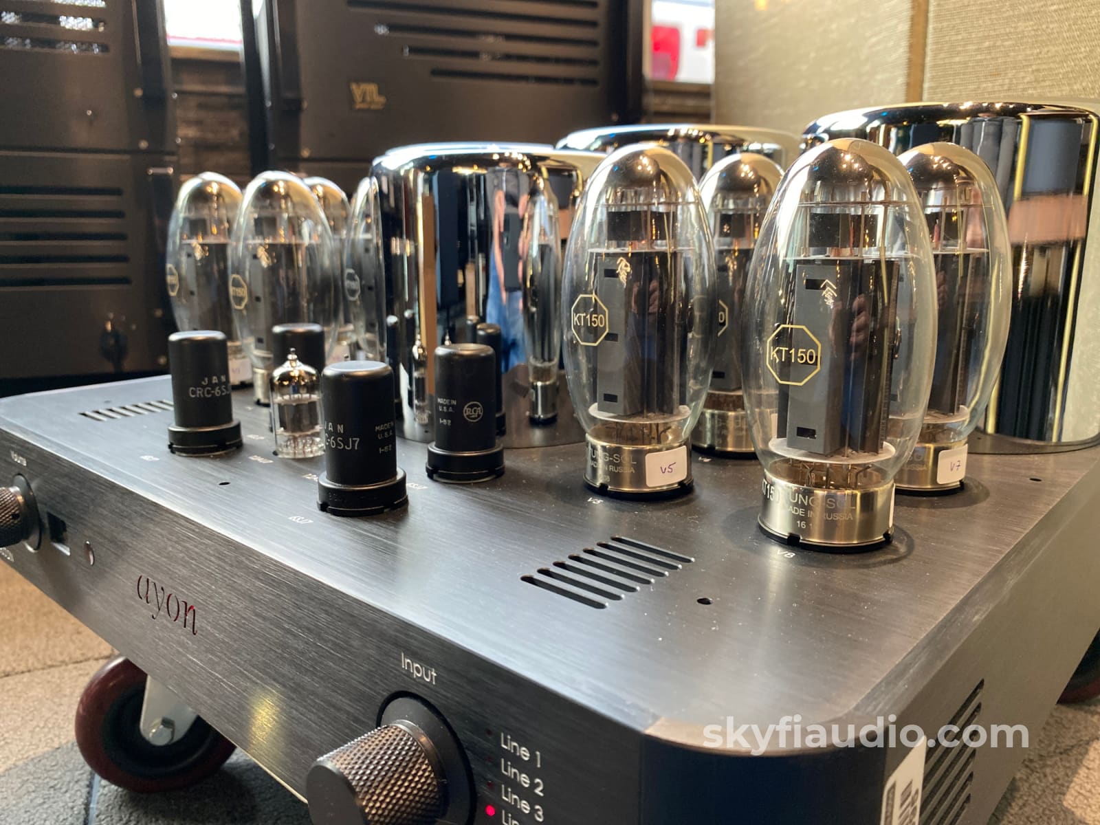 Ayon Triton Iii Integrated Tube Amplifier With Kt150 Tubes - Pentode And Triode Switchable