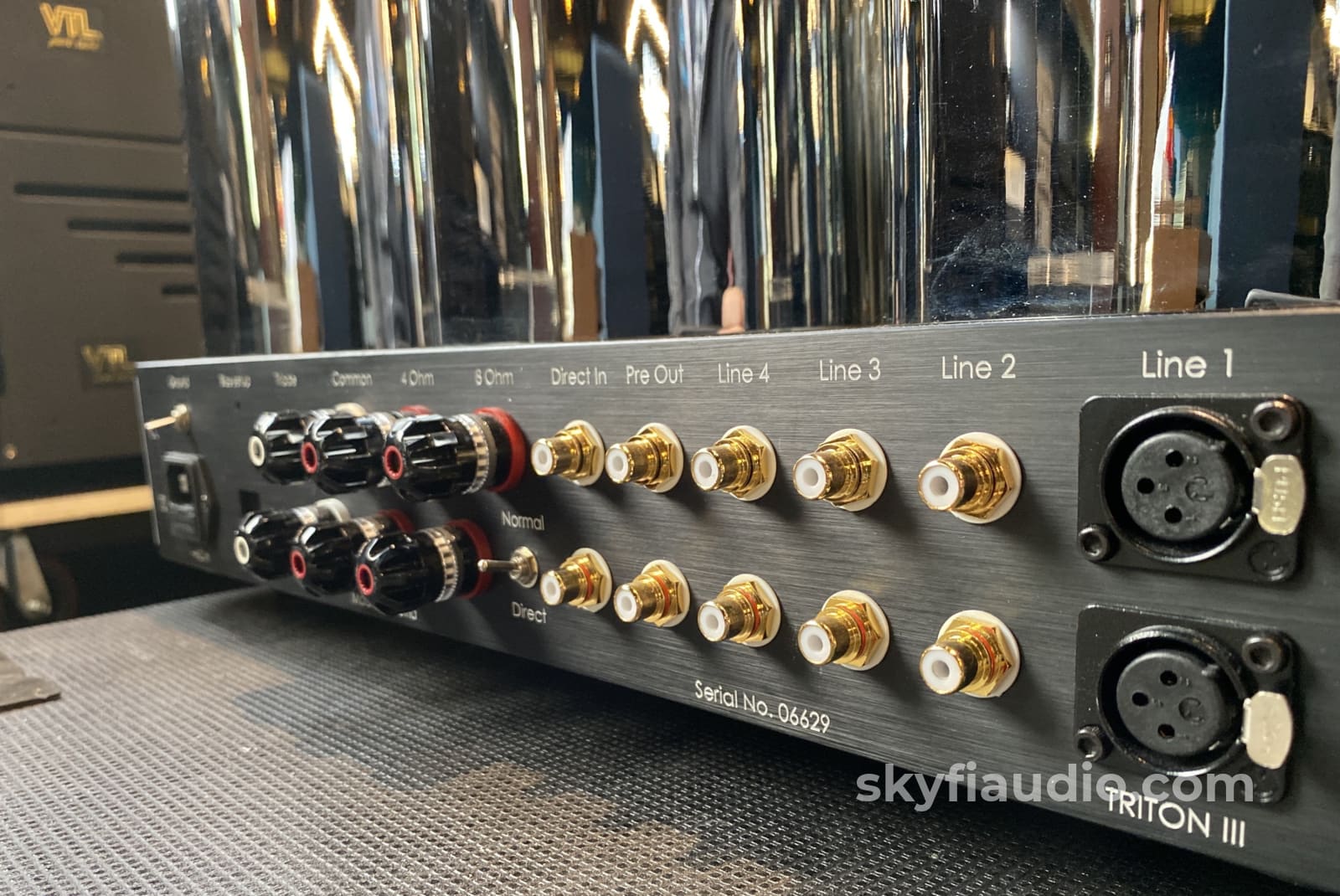Ayon Triton Iii Integrated Tube Amplifier With Kt150 Tubes - Pentode And Triode Switchable