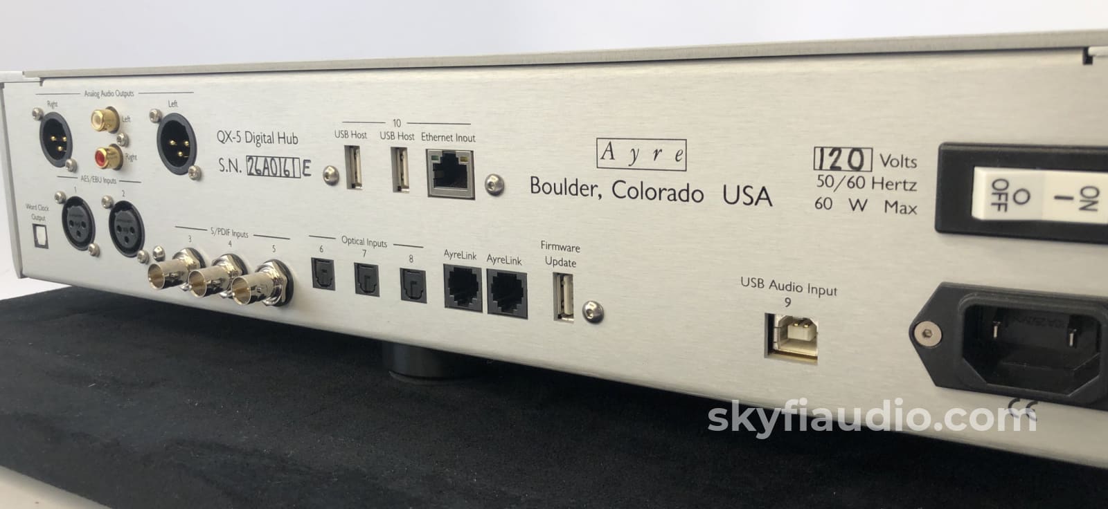 Ayre Qx-5 Twenty Streaming Dac With Ethernet Bridge - Like New And Complete Cd + Digital