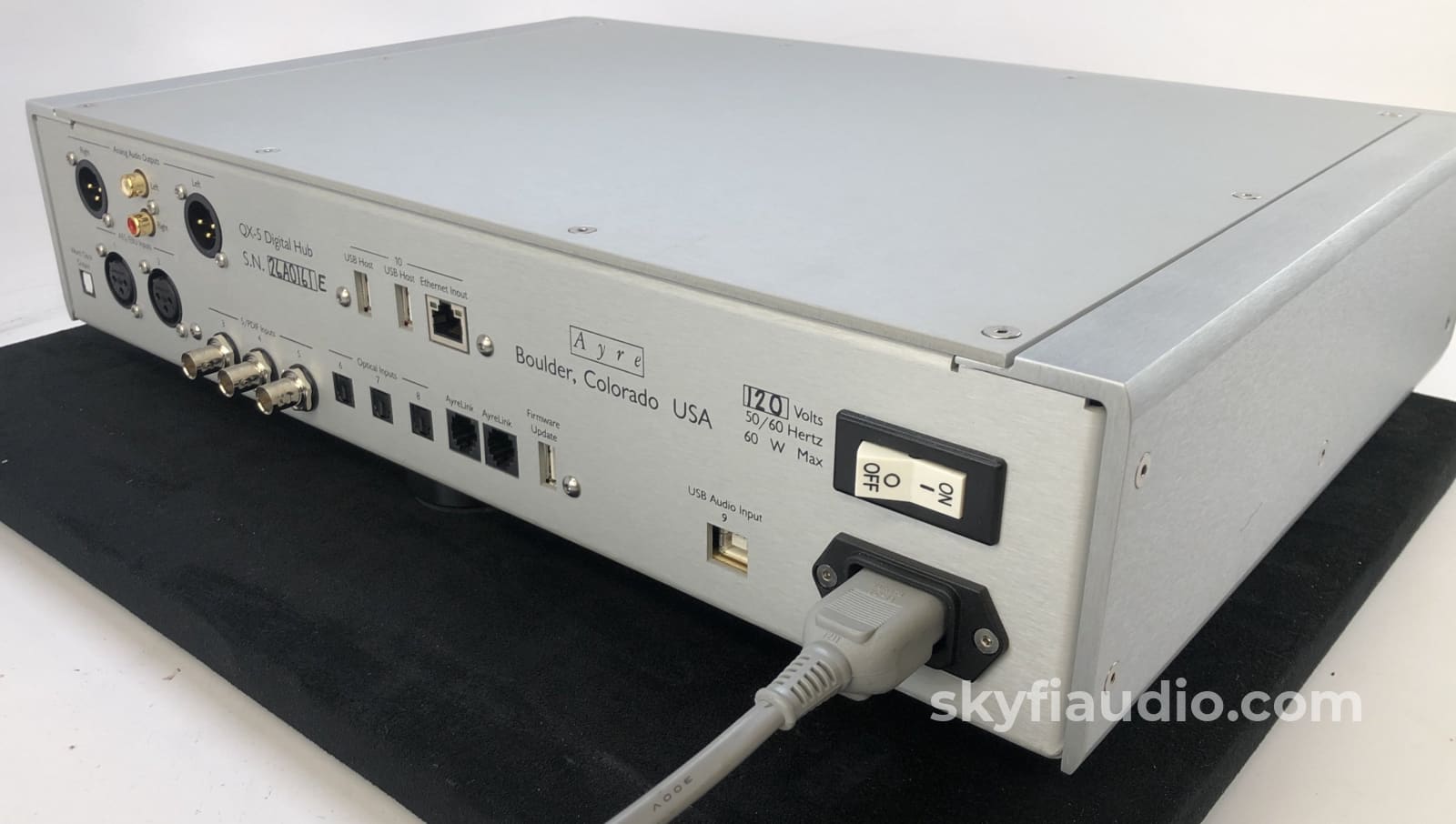 Ayre Qx-5 Twenty Streaming Dac With Ethernet Bridge - Like New And Complete Cd + Digital