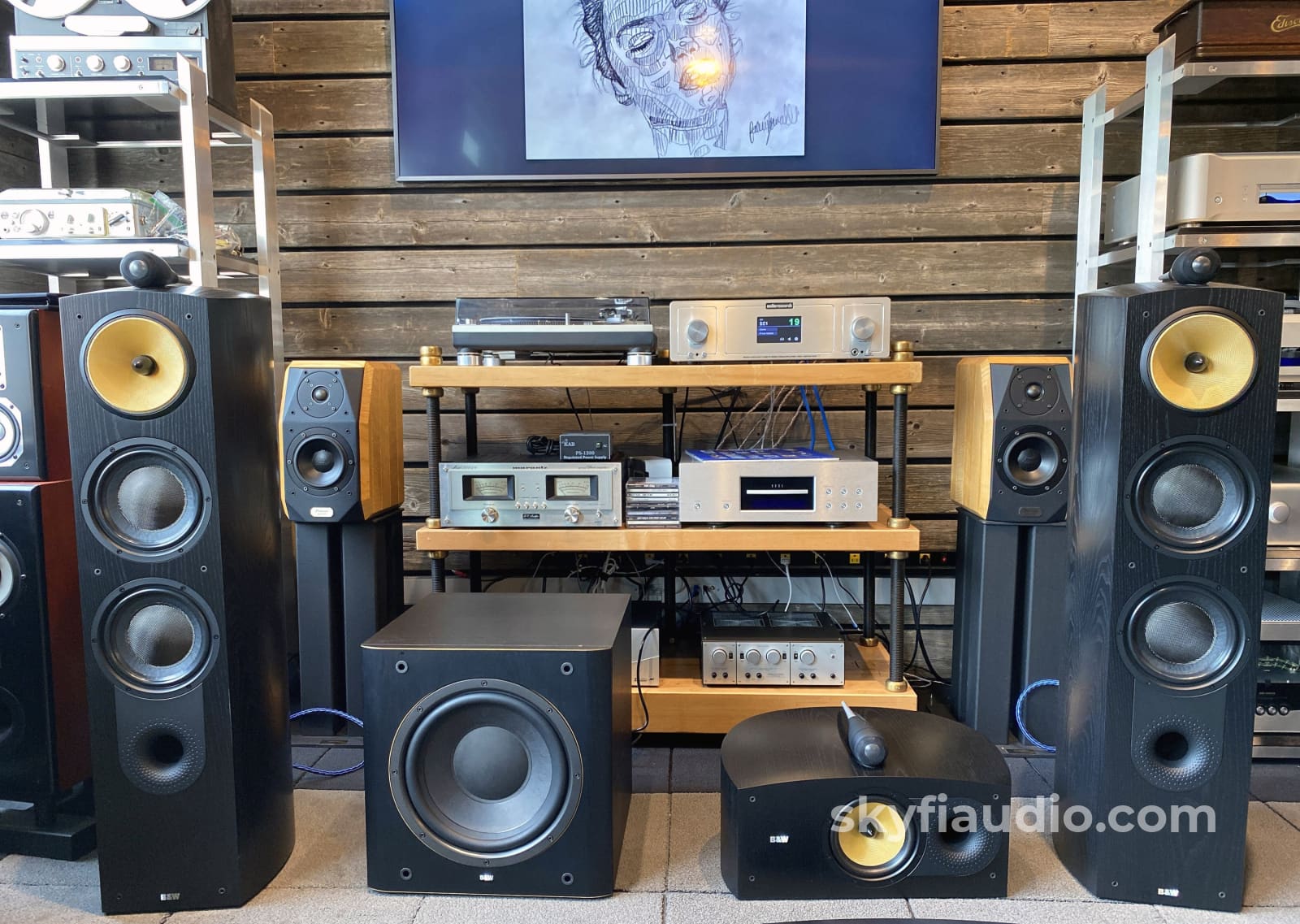 B&W (Bowers And Wilkins) Nautilus 803 Speakers - Soon-To-Be Classics