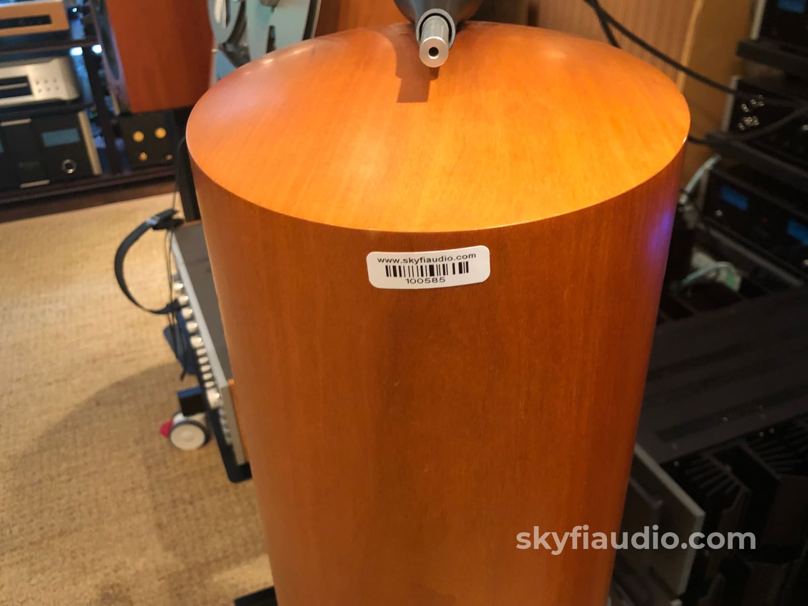 B&W (Bowers And Wilkins) Nautilus 805S Speakers In A Cherrywood Finish