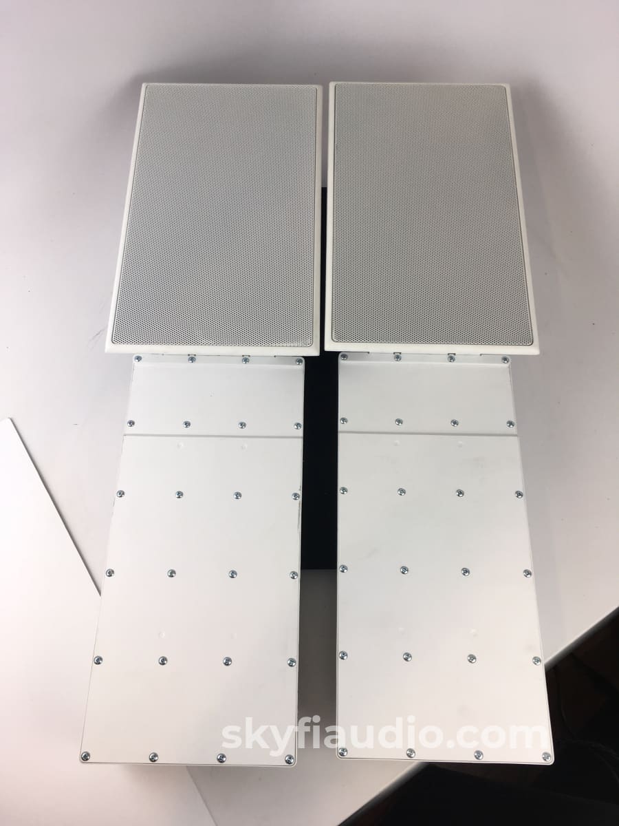B&W (Bowers & Wilkins) Cwm7.5 In-Wall Speakers - Kevlar Drivers With Bass Cavity