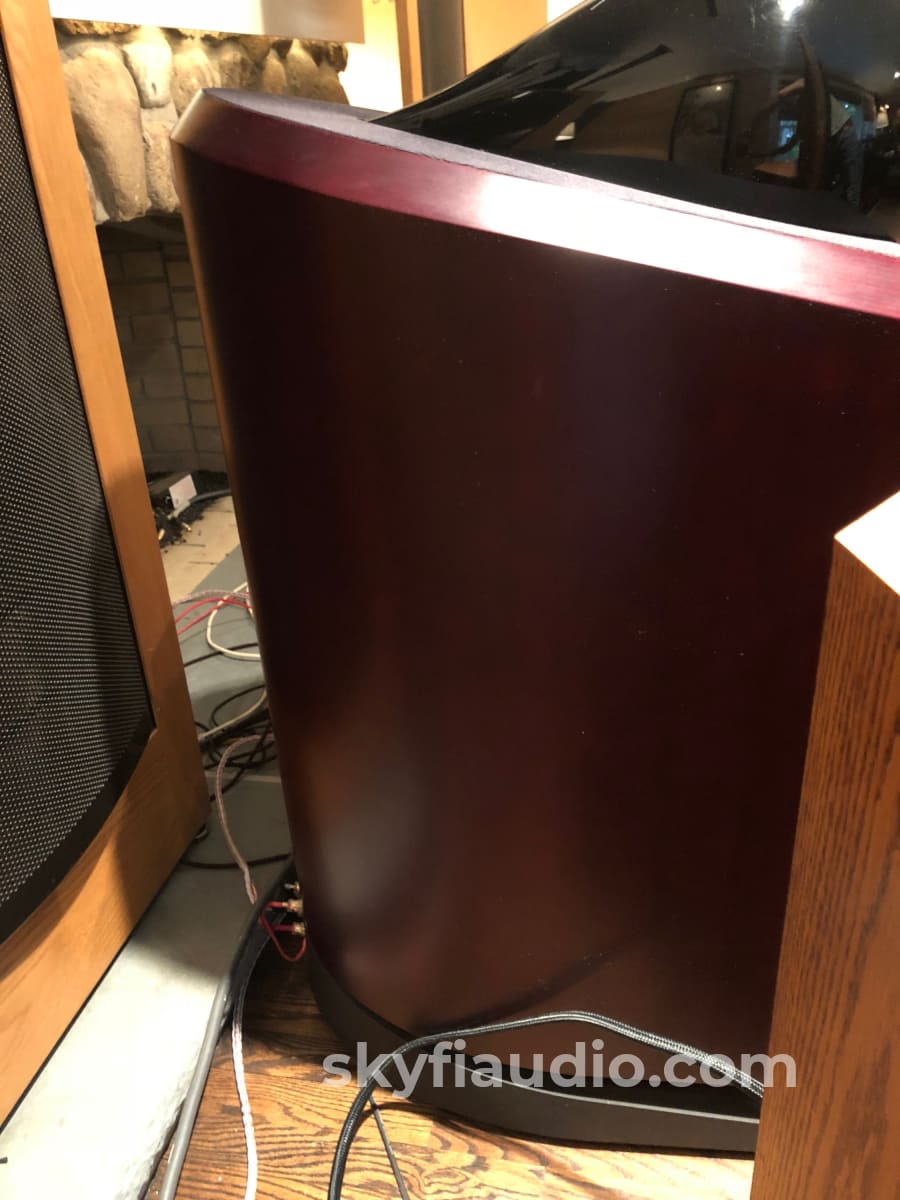 B&W (Bowers & Wilkins) Nautilus 801 Speakers With Shipping Cartons