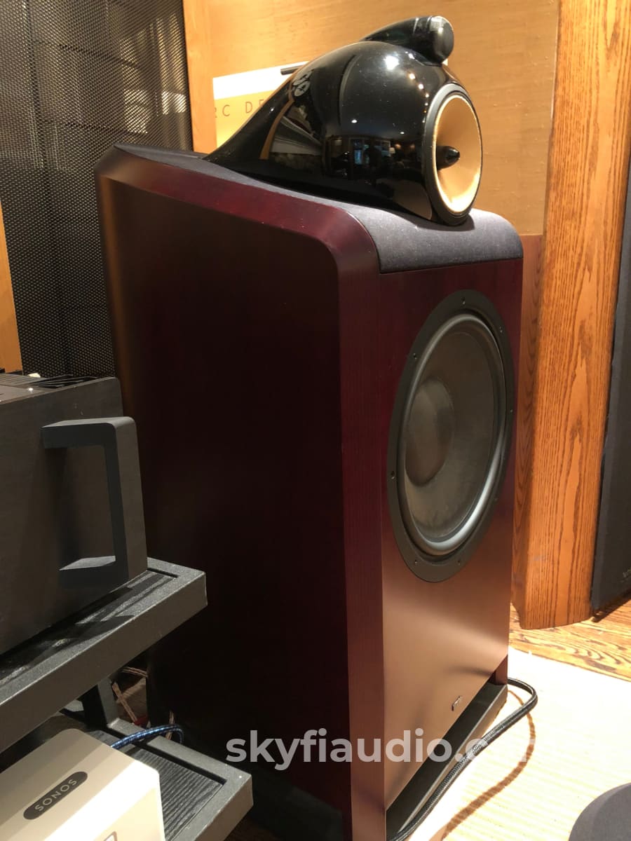 B&W (Bowers & Wilkins) Nautilus 801 Speakers With Shipping Cartons