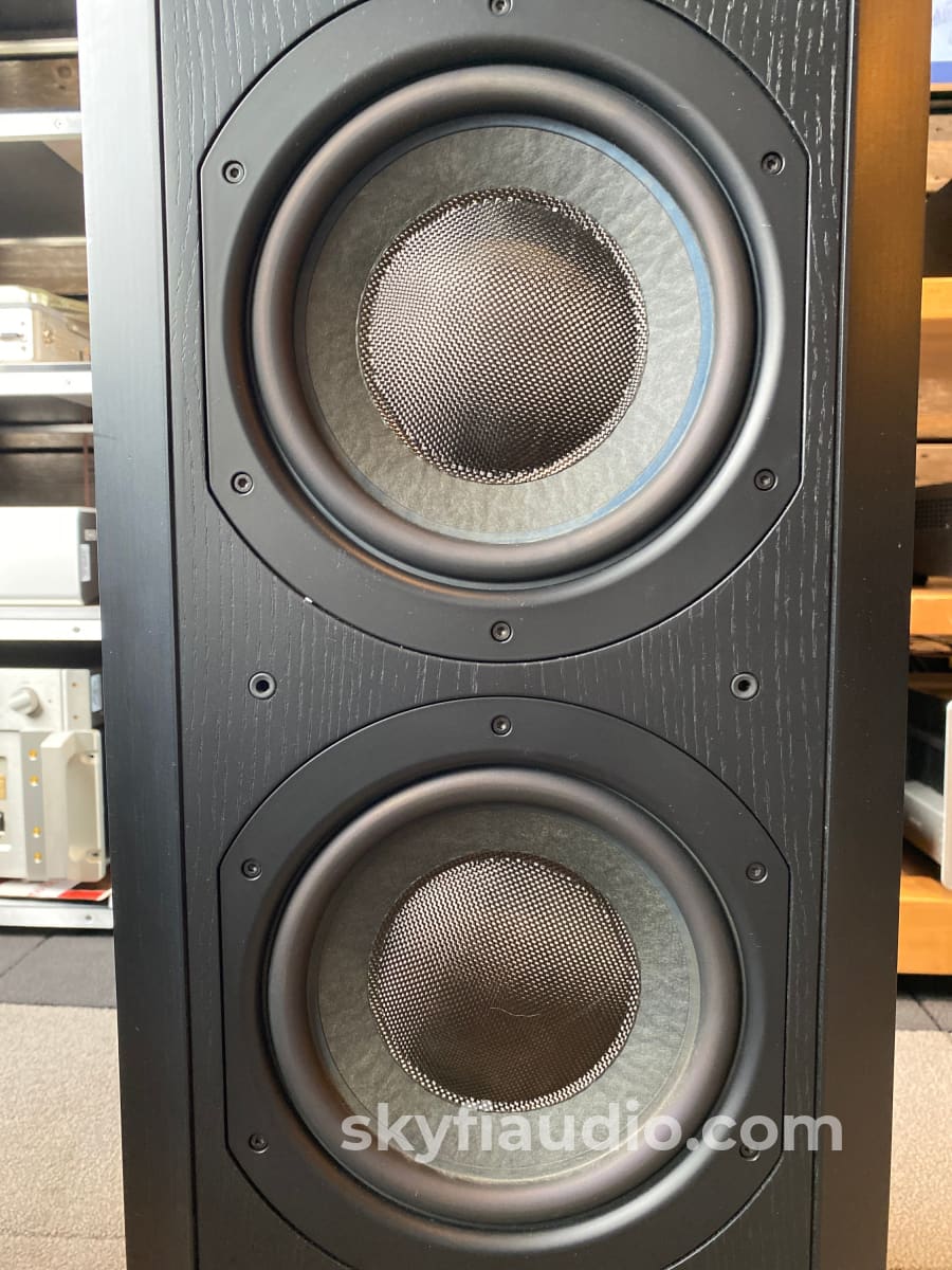 B&W (Bowers & Wilkins) Nautilus 802 Speakers In Black - Minty