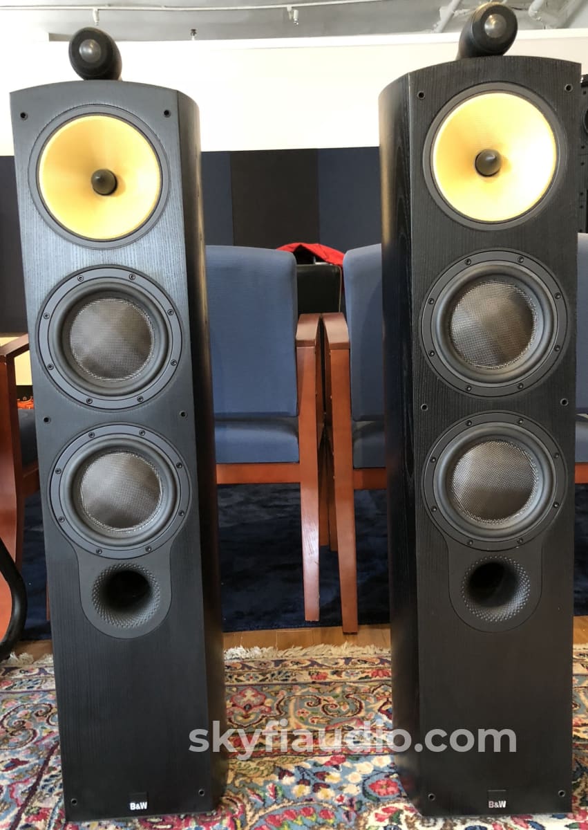 B&W (Bowers & Wilkins) Nautilus 804N Speakers in Black