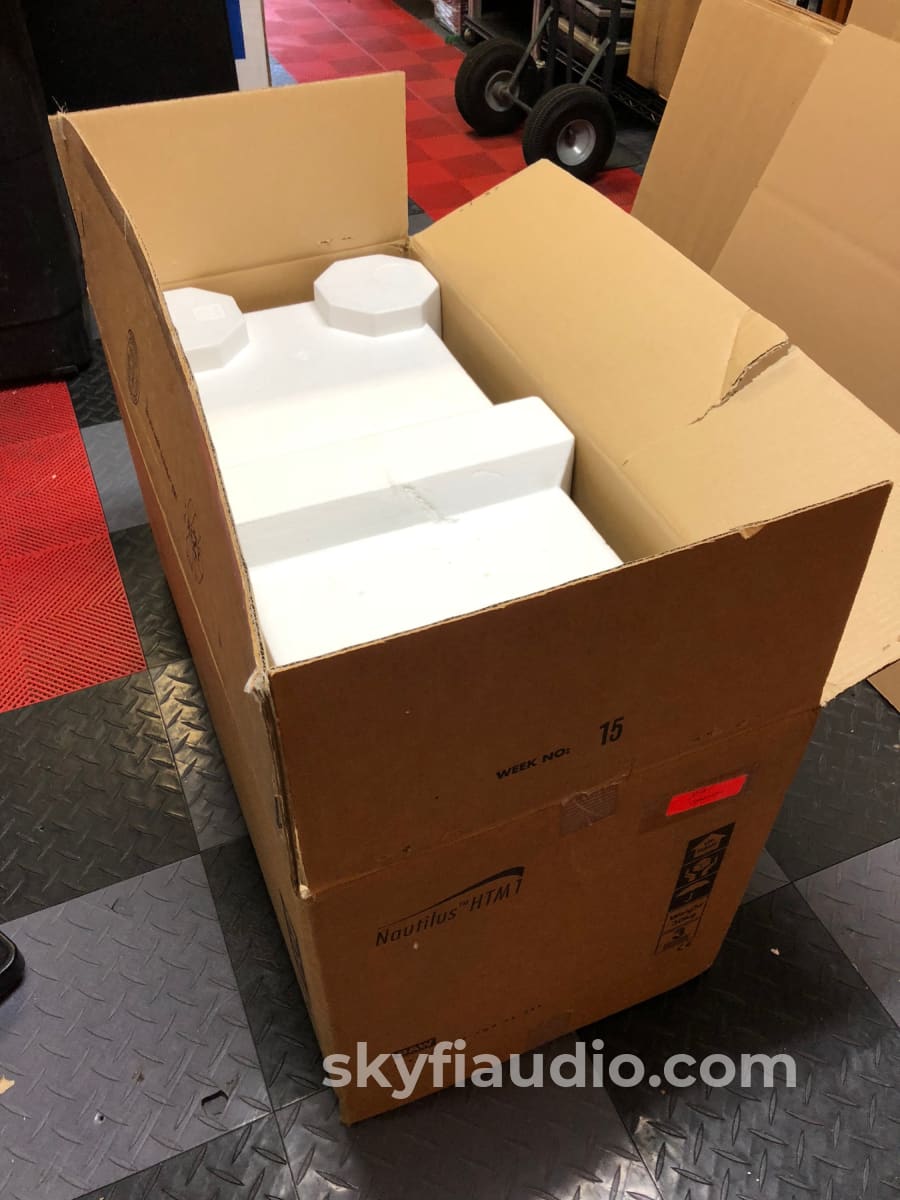 B&W (Bowers & Wilkins) Nautilus Htm-1 Center Theater Speaker - Mint In Box Speakers