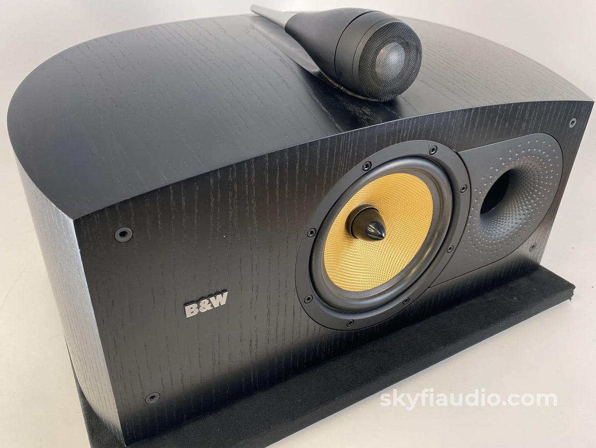 B&W (Bowers & Wilkins) Nautilus Htm2 Center Channel Home Theater Speaker Speakers