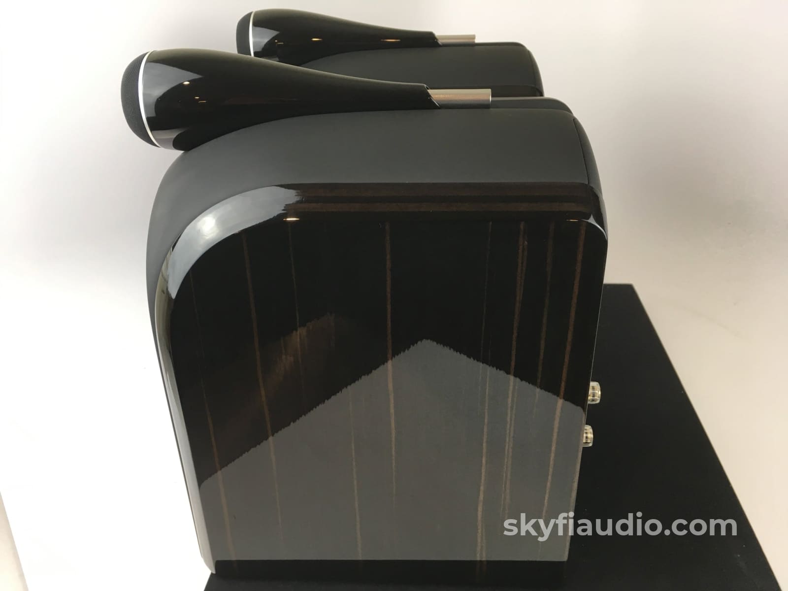 B&W (Bowers & Wilkins) Pm1 Speakers With Matching Stands And Original Box
