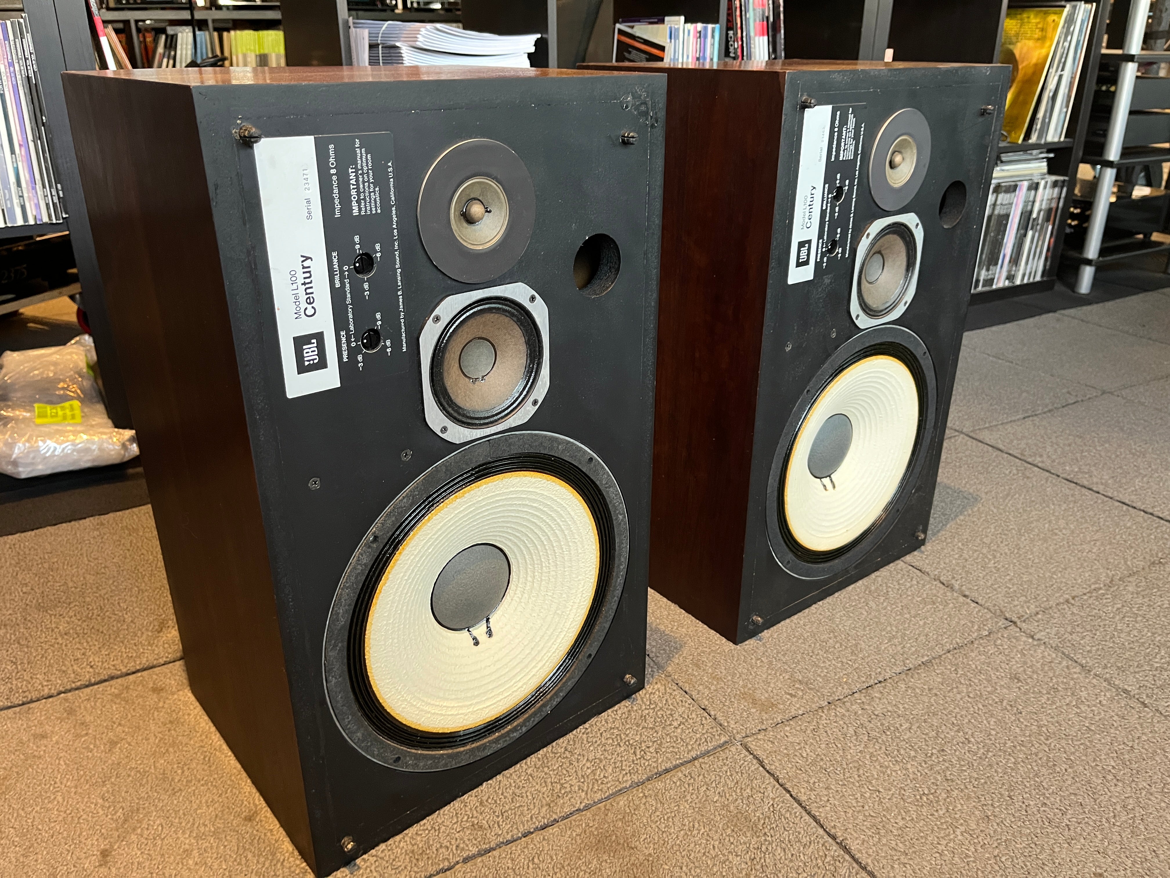 JBL L100 Century Vintage Loudspeakers - Survivors