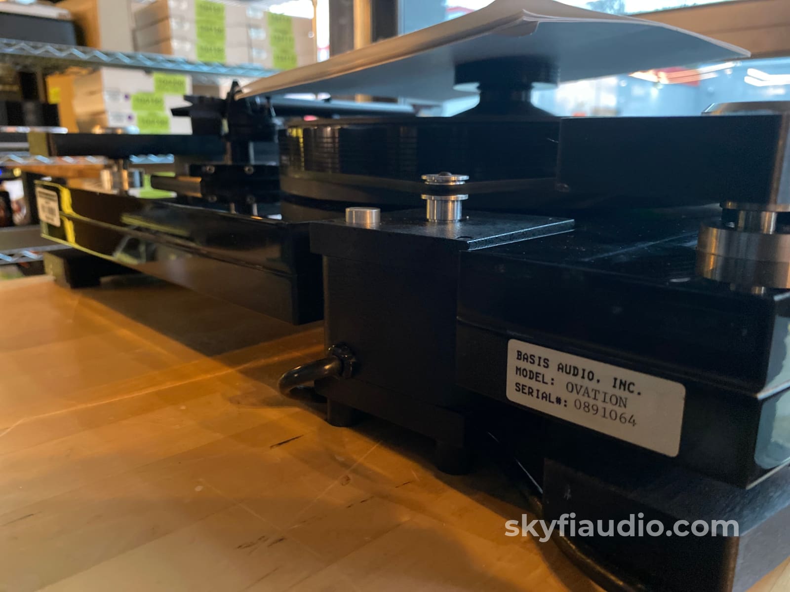 Basis Ovation Turntable With Sme V Magnesium Tonearm