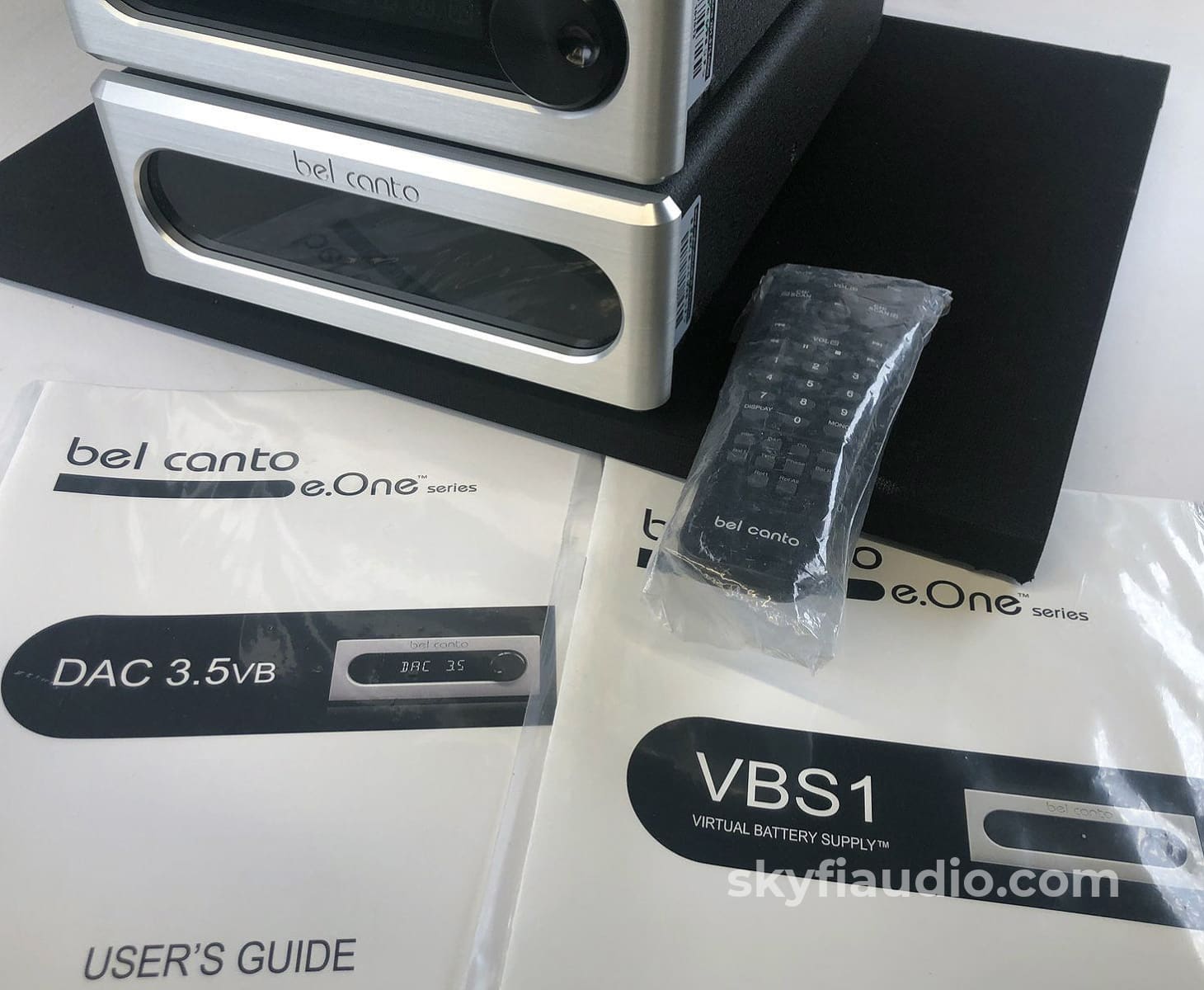Bel Canto Dac3.5Vb D/A Converter And Vbs1 Virtual Power Supply - Complete Package Cd + Digital