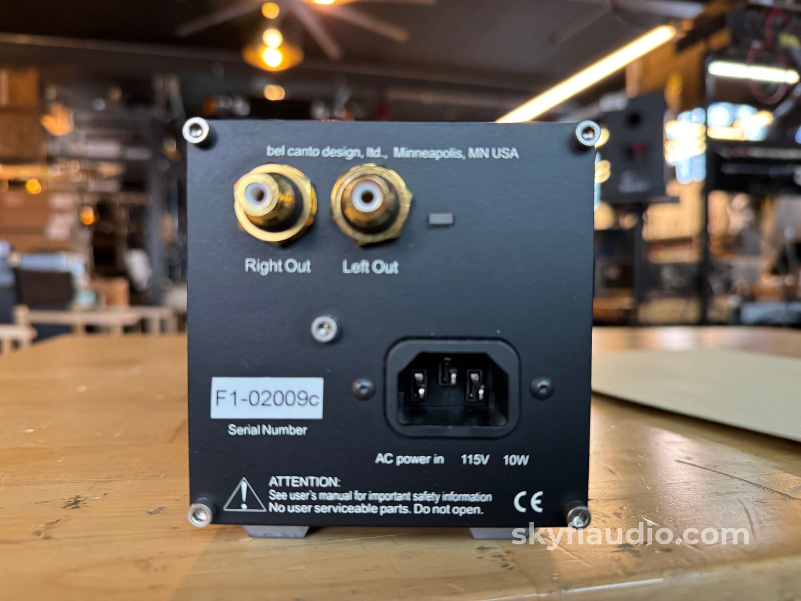 Bell Canto Phono 1 Mc/Mm Preamp Preamplifier