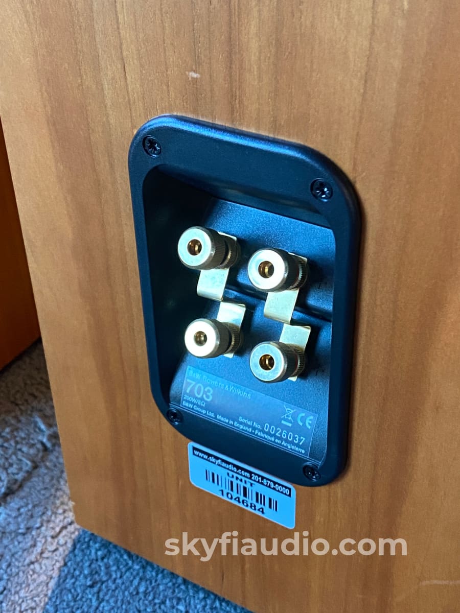 Bowers & Wilkins 703 Floor Standing Speakers