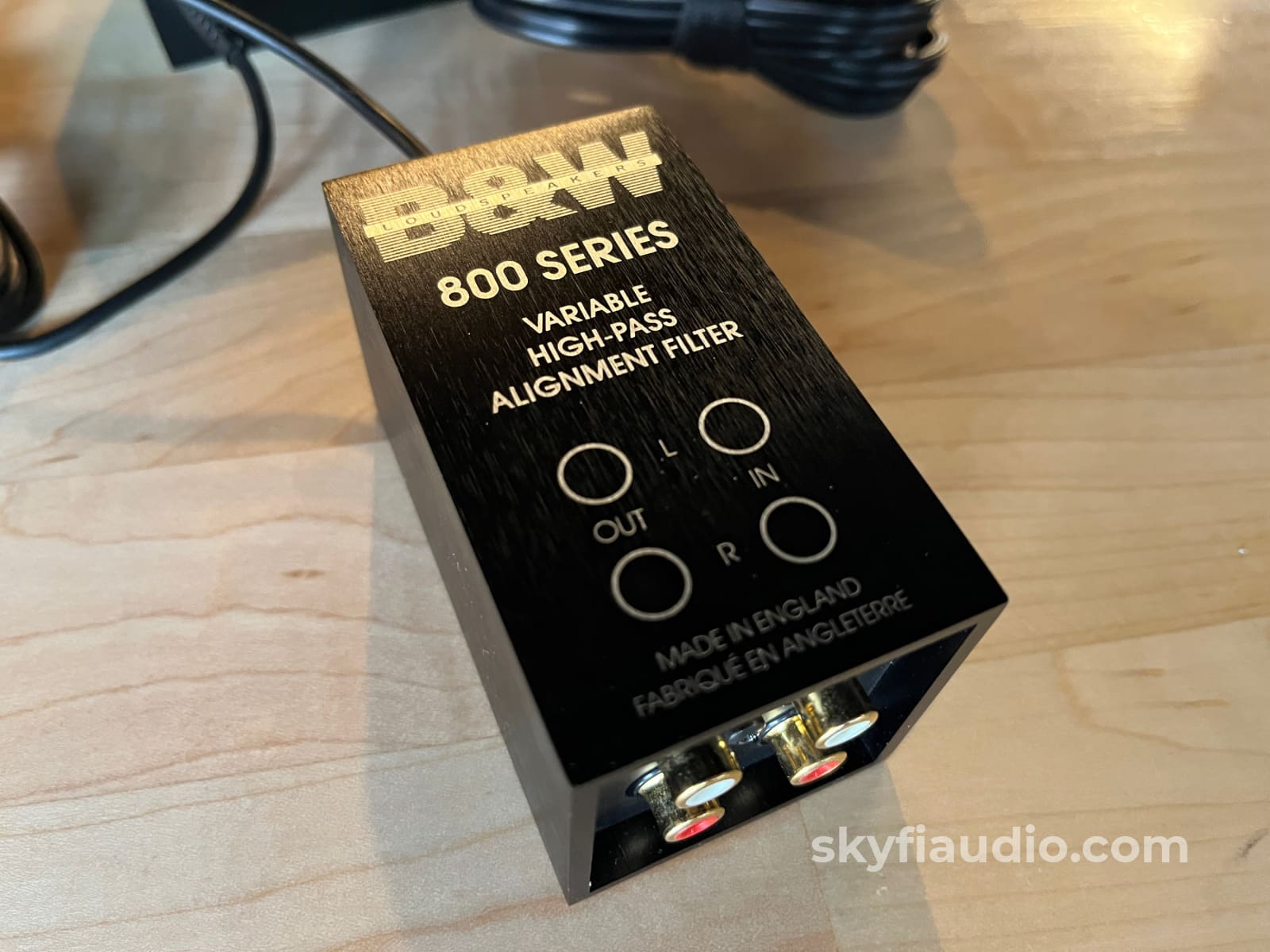 B&W 800 Series Variable High-Pass Alignment Filter Accessory