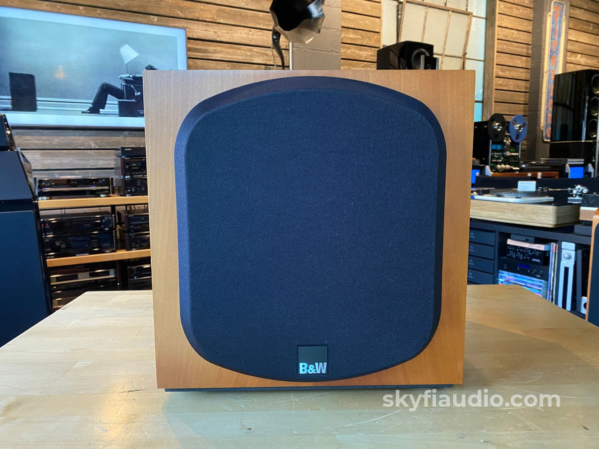 Bowers & Wilkins B&W Asw 700 Subwoofer In Cherry 10 500 Watts Speakers