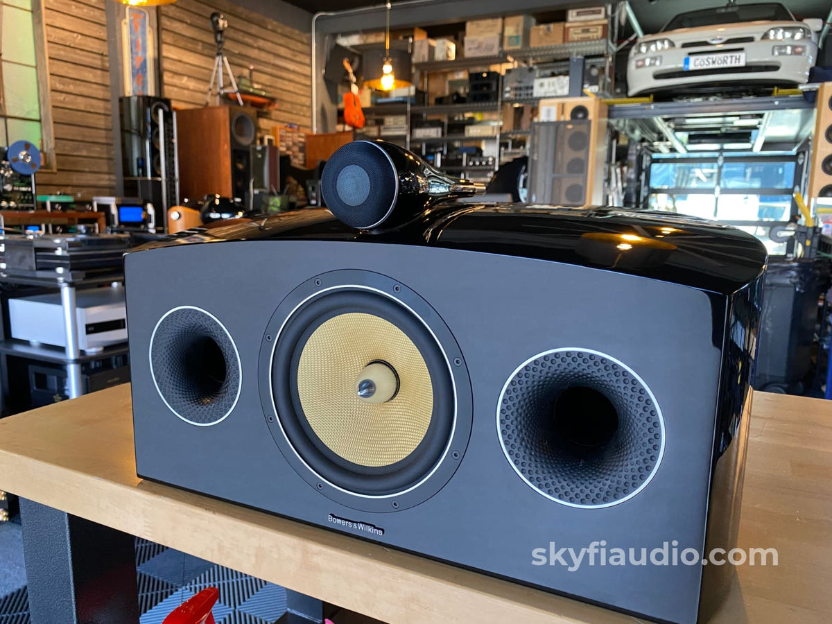 Bowers & Wilkins Htm4 D2 Diamond Center Channel In Gloss Black Reczhufeta7Kaa1Dd