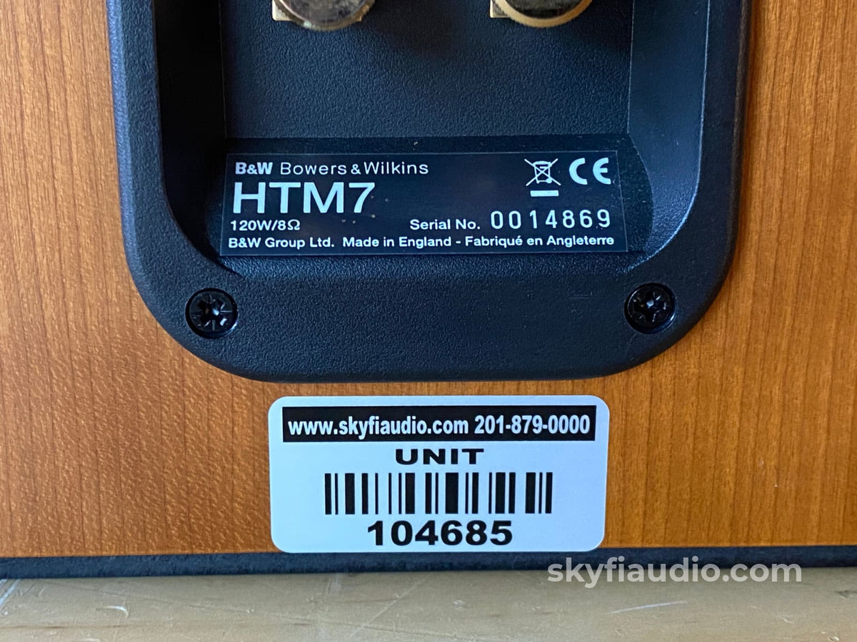B&W Bowers & Wilkins Htm7 Center Channel Speaker Speakers