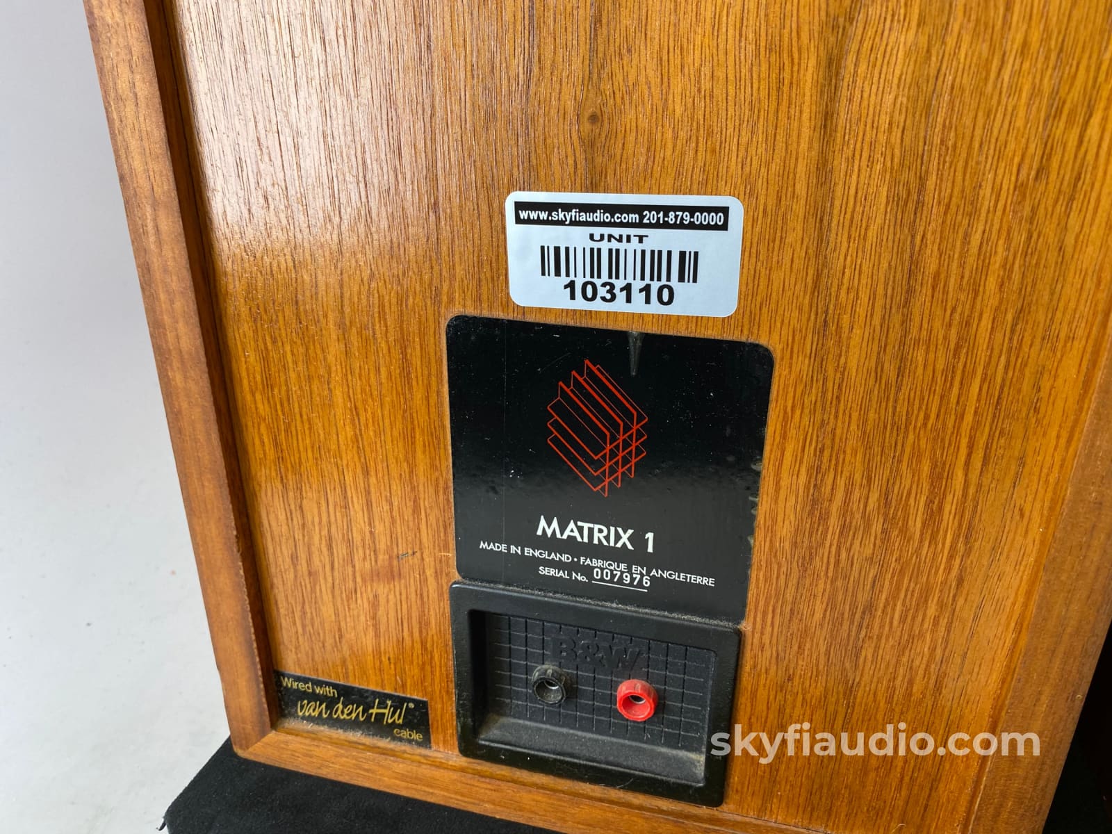 Bowers & Wilkins Matrix 1 Vintage Speakers - Restored