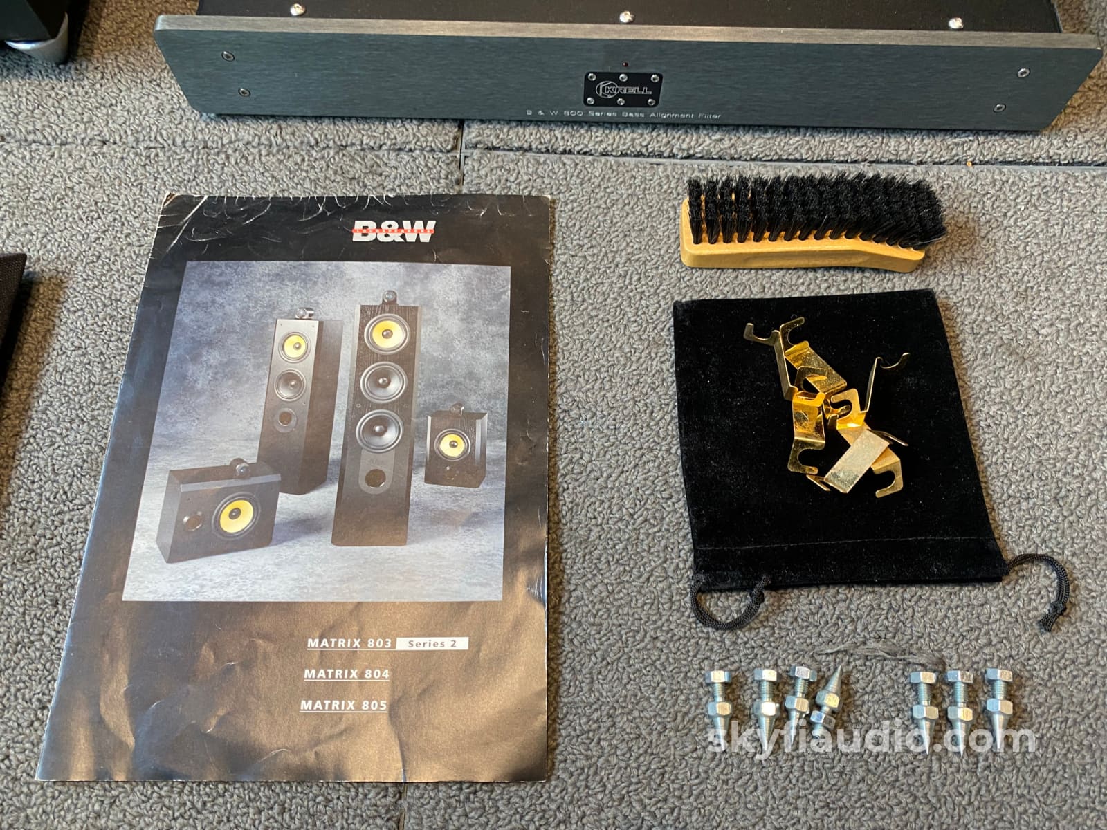 Bowers & Wilkins Matrix 802 Series 3 - Full Collector Set Krell Baf Filter! Speakers