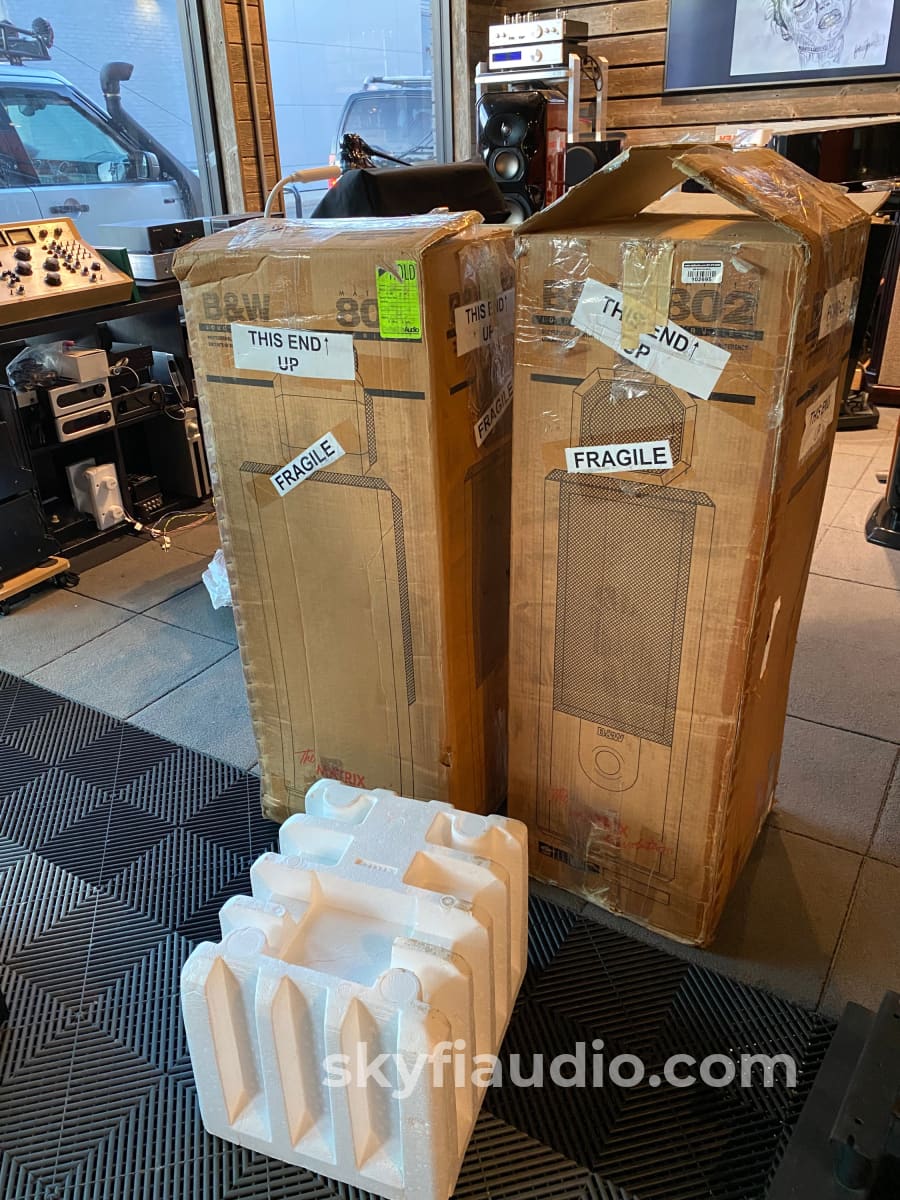 Bowers & Wilkins Matrix 802 Series 3 - Full Collector Set Krell Baf Filter! Speakers