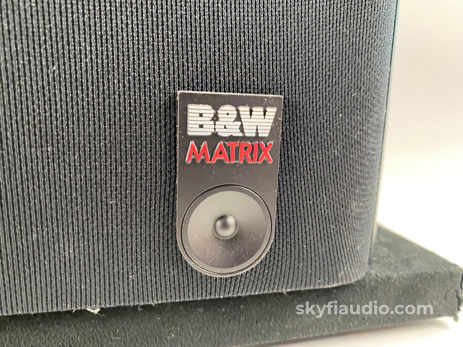 Bowers & Wilkins Matrix Htm Center Channel Speaker - Amazing Survivor Condition W/Brochure Speakers
