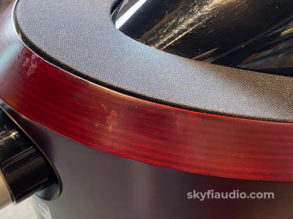 Bowers & Wilkins Nautilus 802 Speakers In Red Cherry