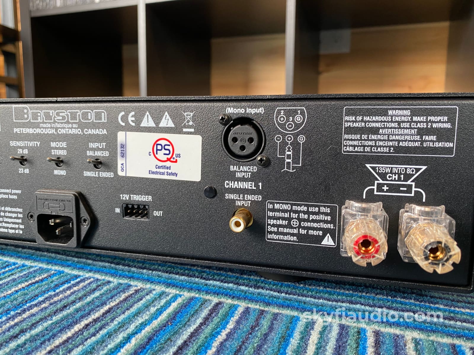Bryston 2.5B³ Cubed Balanced Stereo/Dual-Mono Power Amplifier