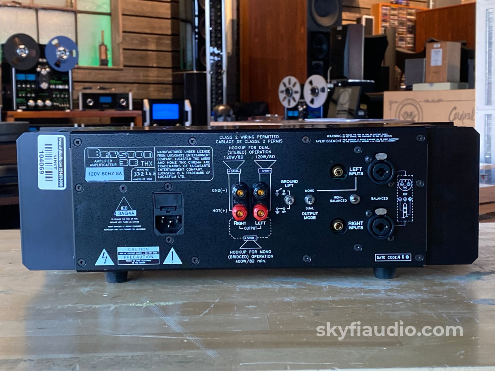 Bryston 3B Thx Solid State Amplifier