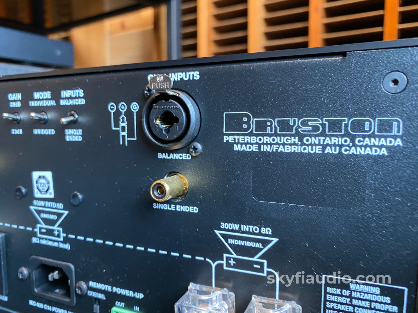 Bryston 4B³ Cubed Stereo Power Amplifier