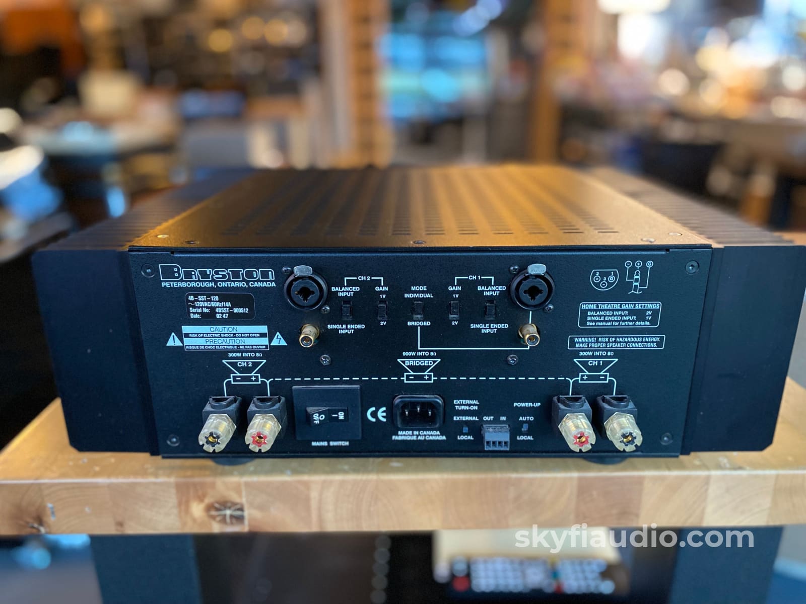 Bryston 4B Sst Amplifier - Big Power
