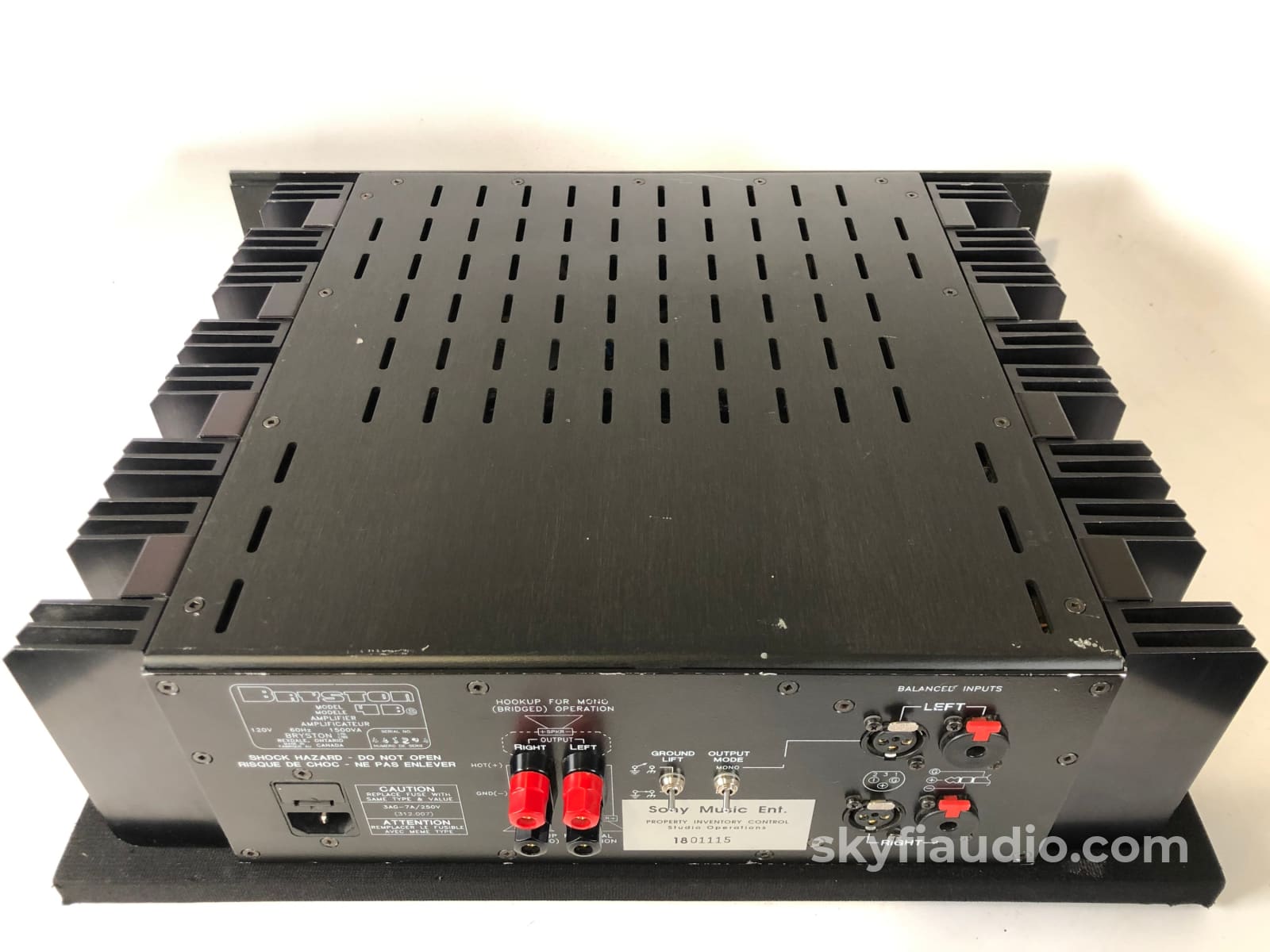Bryston 4Be Amplifier - Rare Professional Studio Model