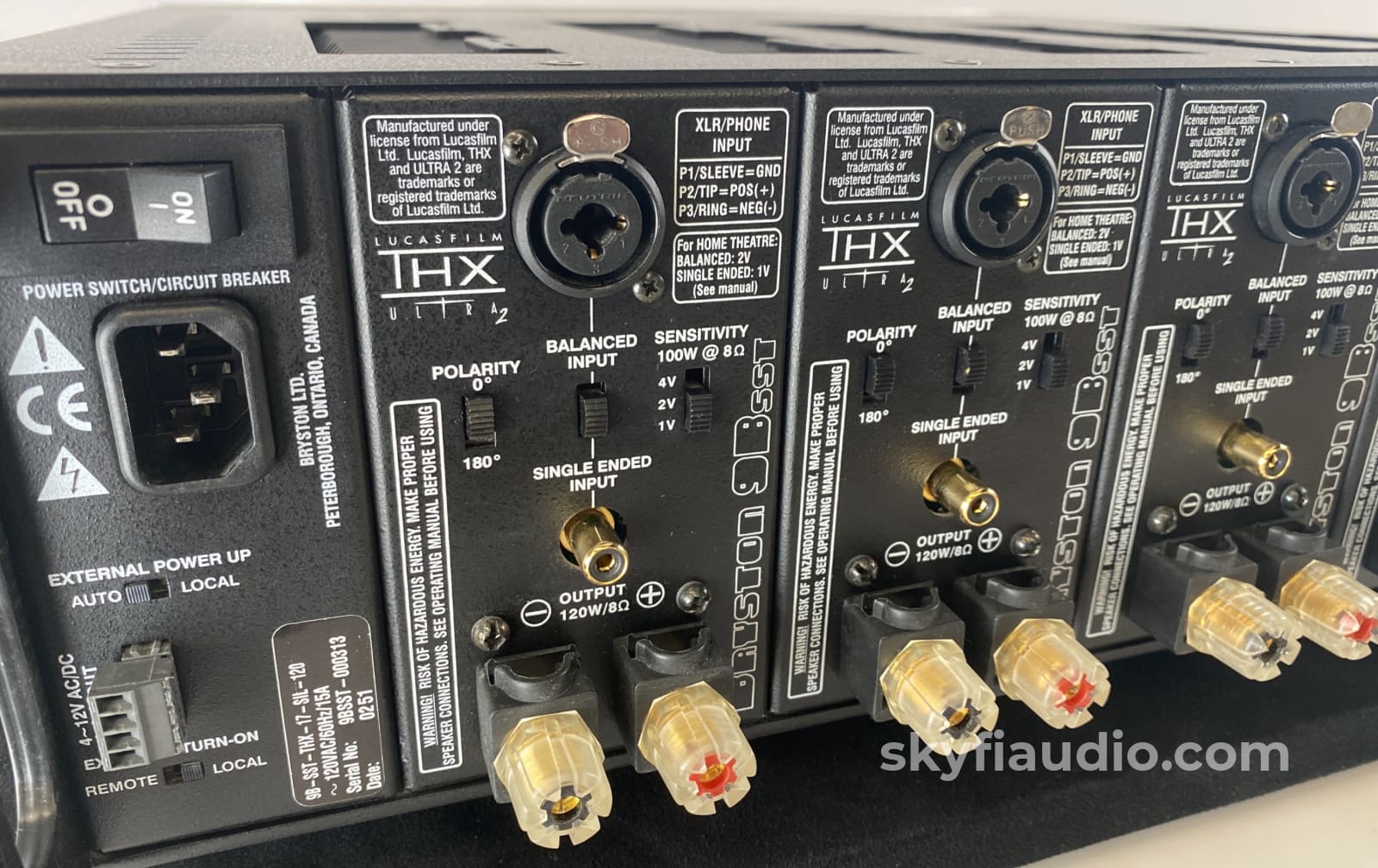 Bryston 9Bsst Home Theater Amplifier - 200W X 5