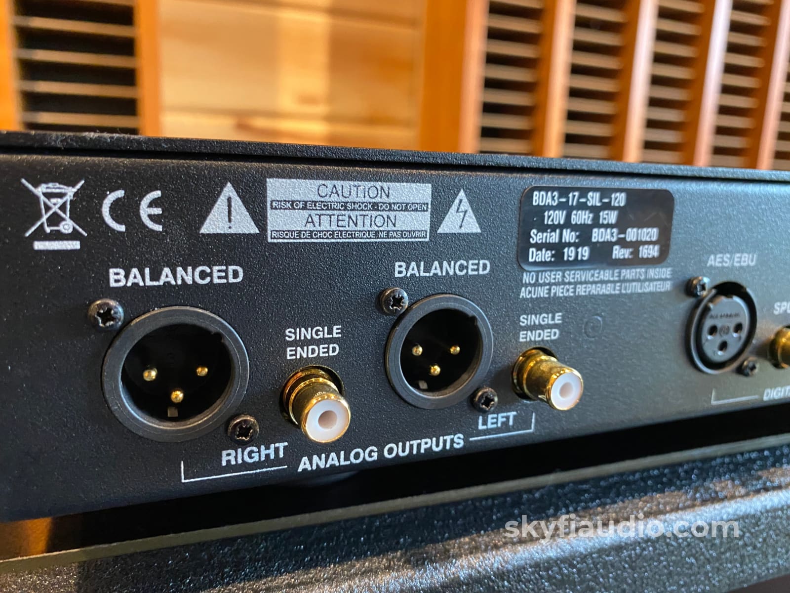 Bryston Bda-3 Digital To Analog Converter (Dac) - Dsd X4 Capable Stereophile Class A+ Cd +