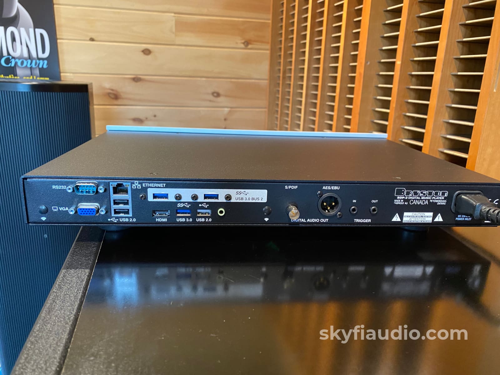 Bryston Bdp-3 Digital Music Player - Roon Tidal Hi-Res Dsd And More Cd +