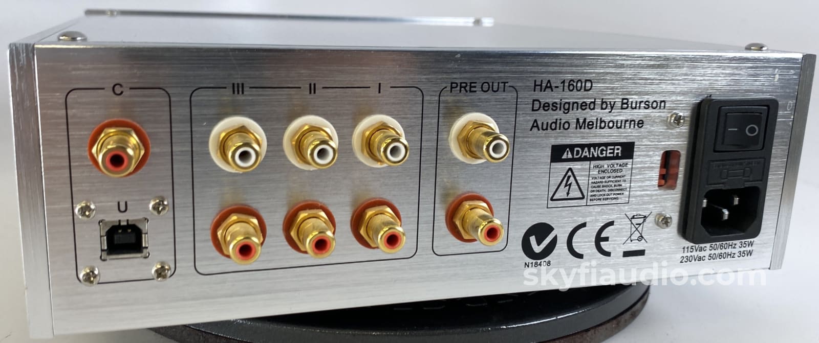 Burson Audio Ha-160D Dac And Dual Mono Design Headphone Amplifier