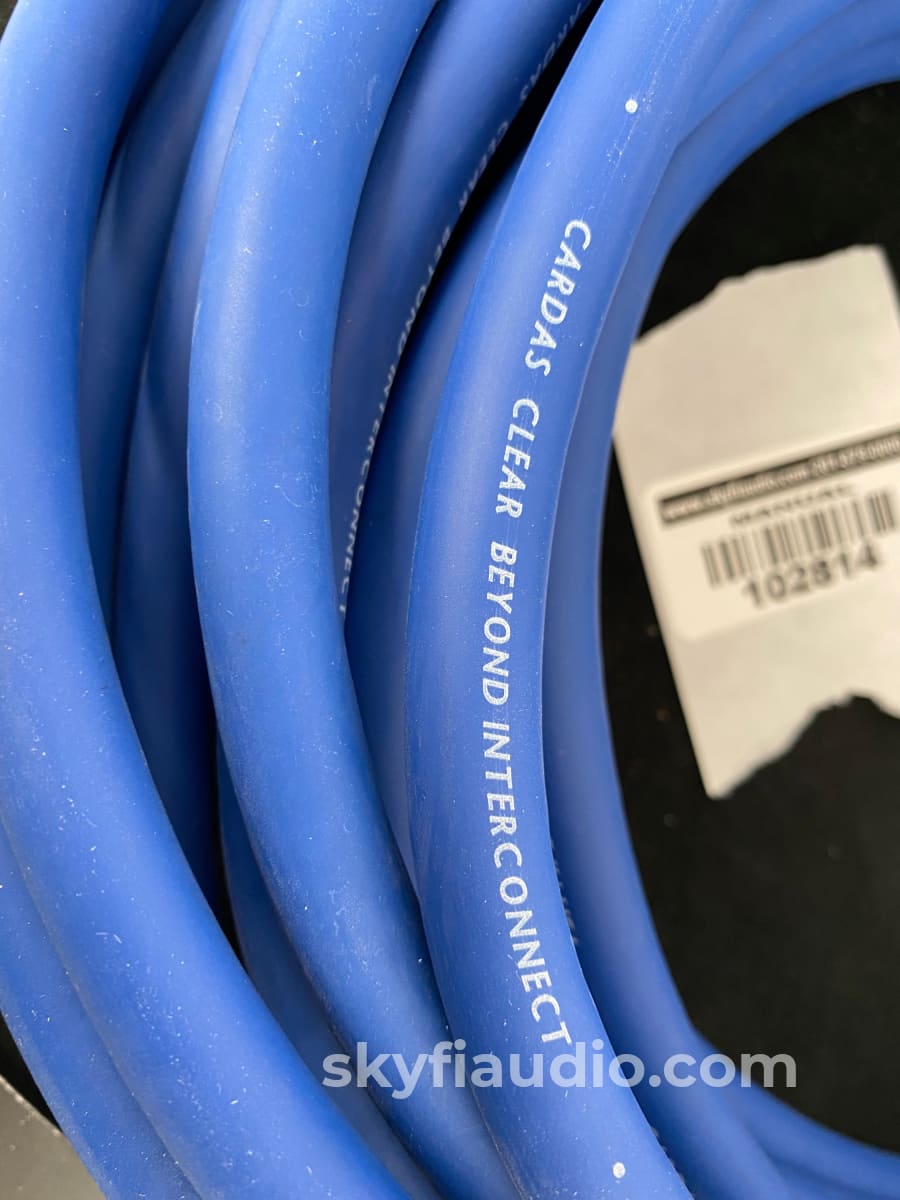 Cardas Audio Clear Beyond Rca Interconnects (Pair) $10K Msrp - 5M Cables