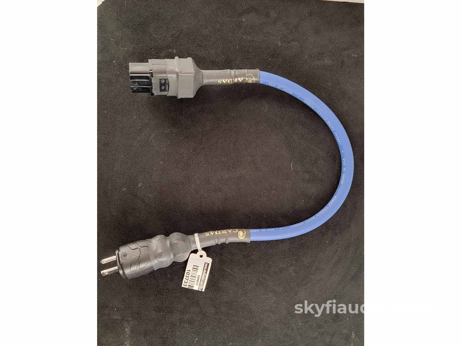 Cardas Clear Cygnus Power Cord W/20A Plug - 0.5M Cables