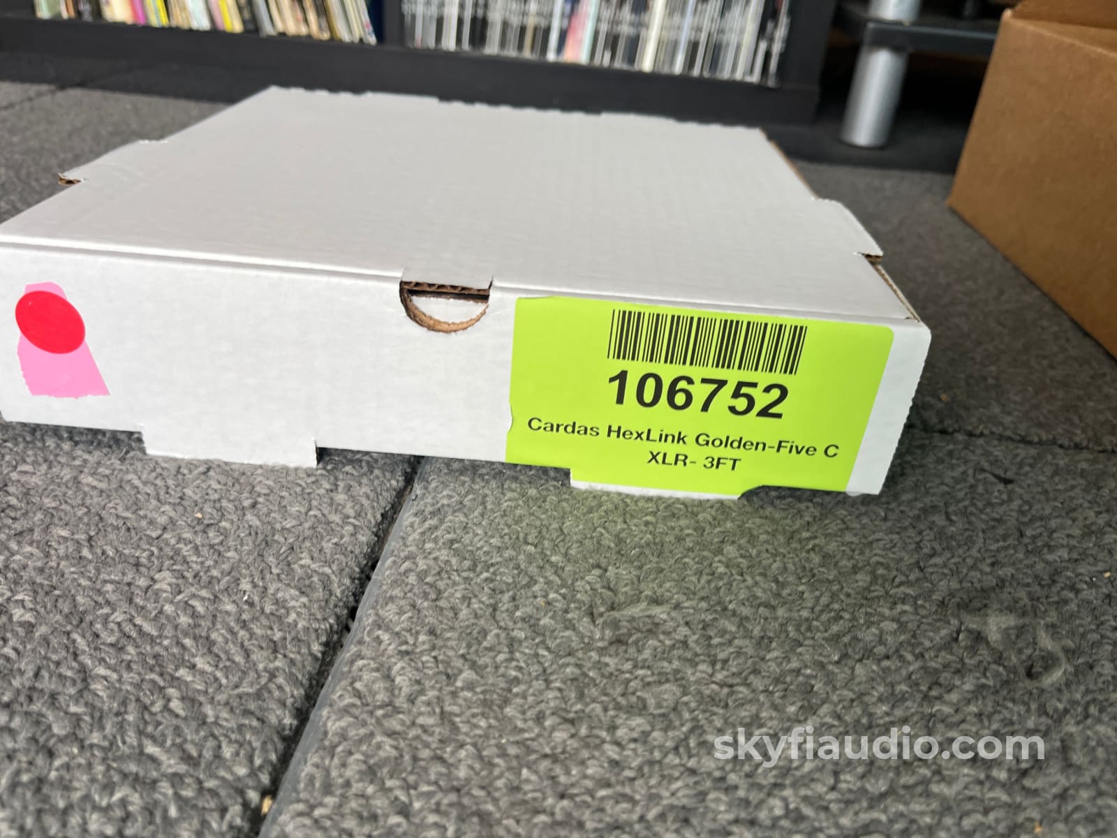 Cardas HexLink Golden Five C XLR Cable Pair - 3ft Cables