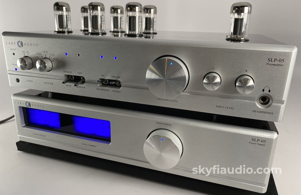 Cary Audio Slp-05 Tube Analog Preamp With Upgrades Preamplifier
