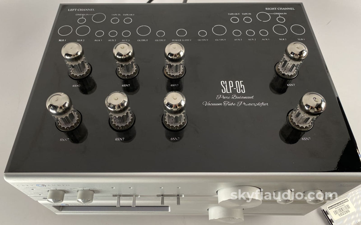 Cary Audio Slp-05 Tube Analog Preamp With Upgrades Preamplifier