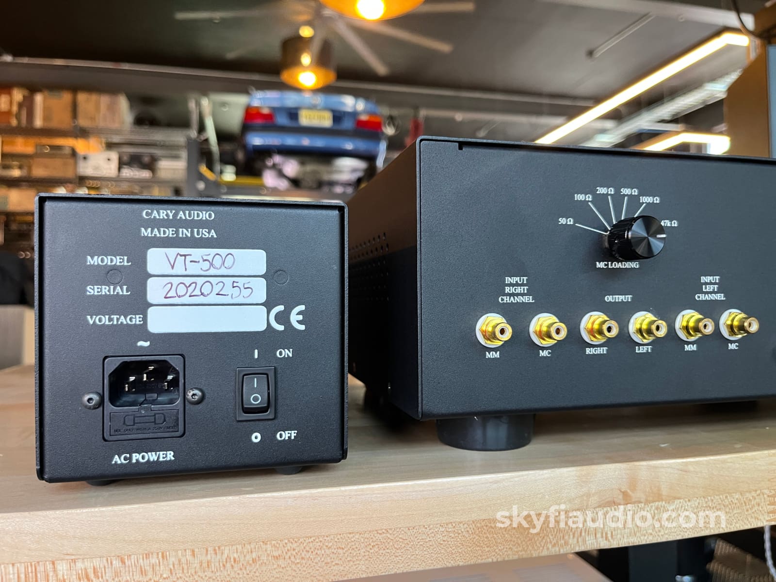 Cary VT-500 Tube Phono Preamplifier Preamplifier