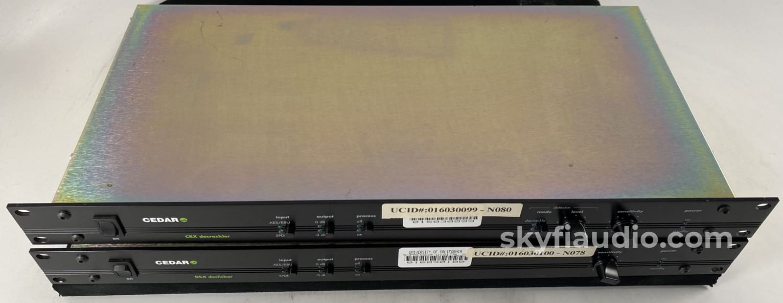 Cedar Audio Dcx Declicker And Crx Decrackler Accessory