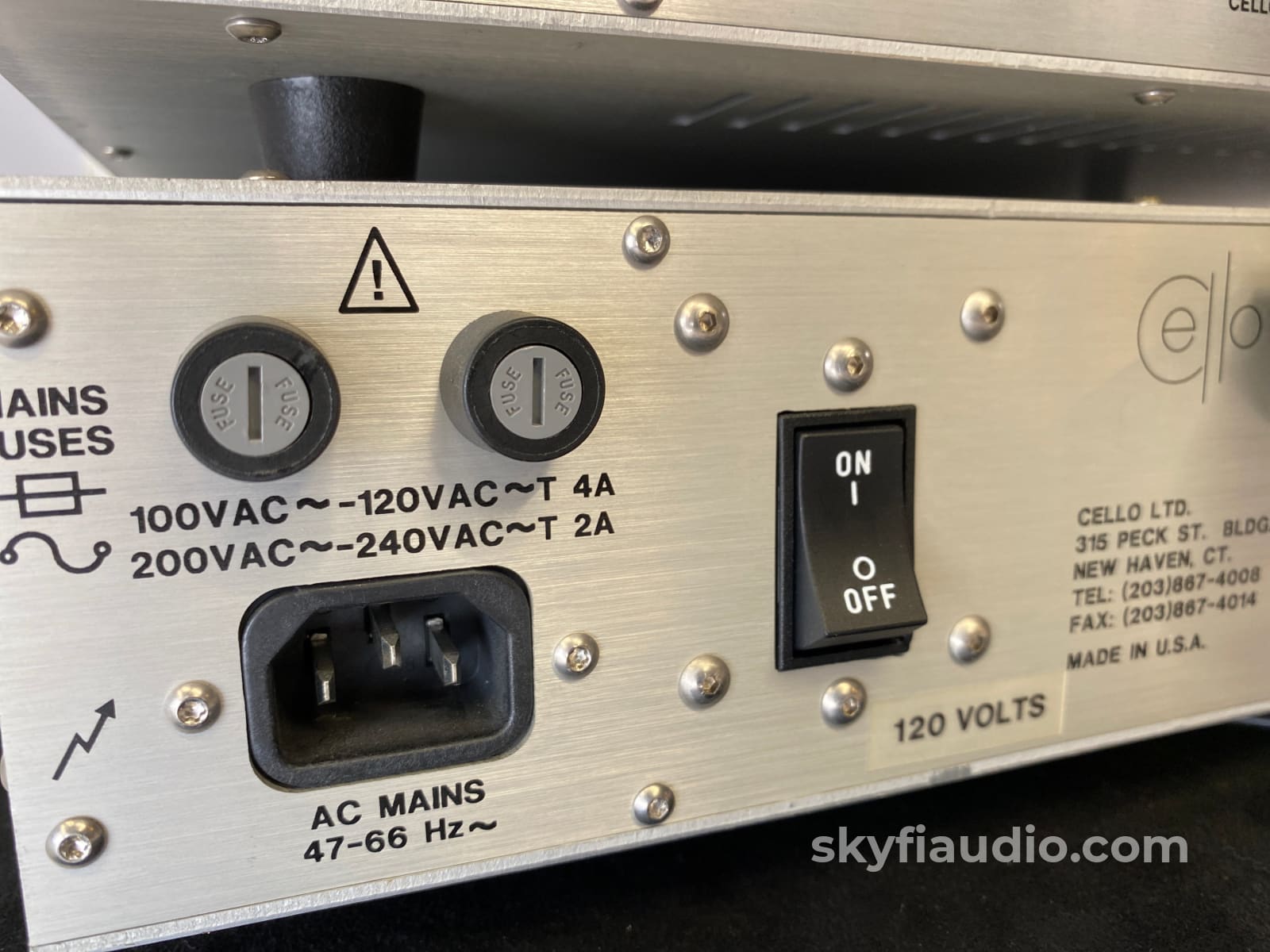 Cello Audio Palette Eq Preamp With Power Supply - Rare Preamplifier