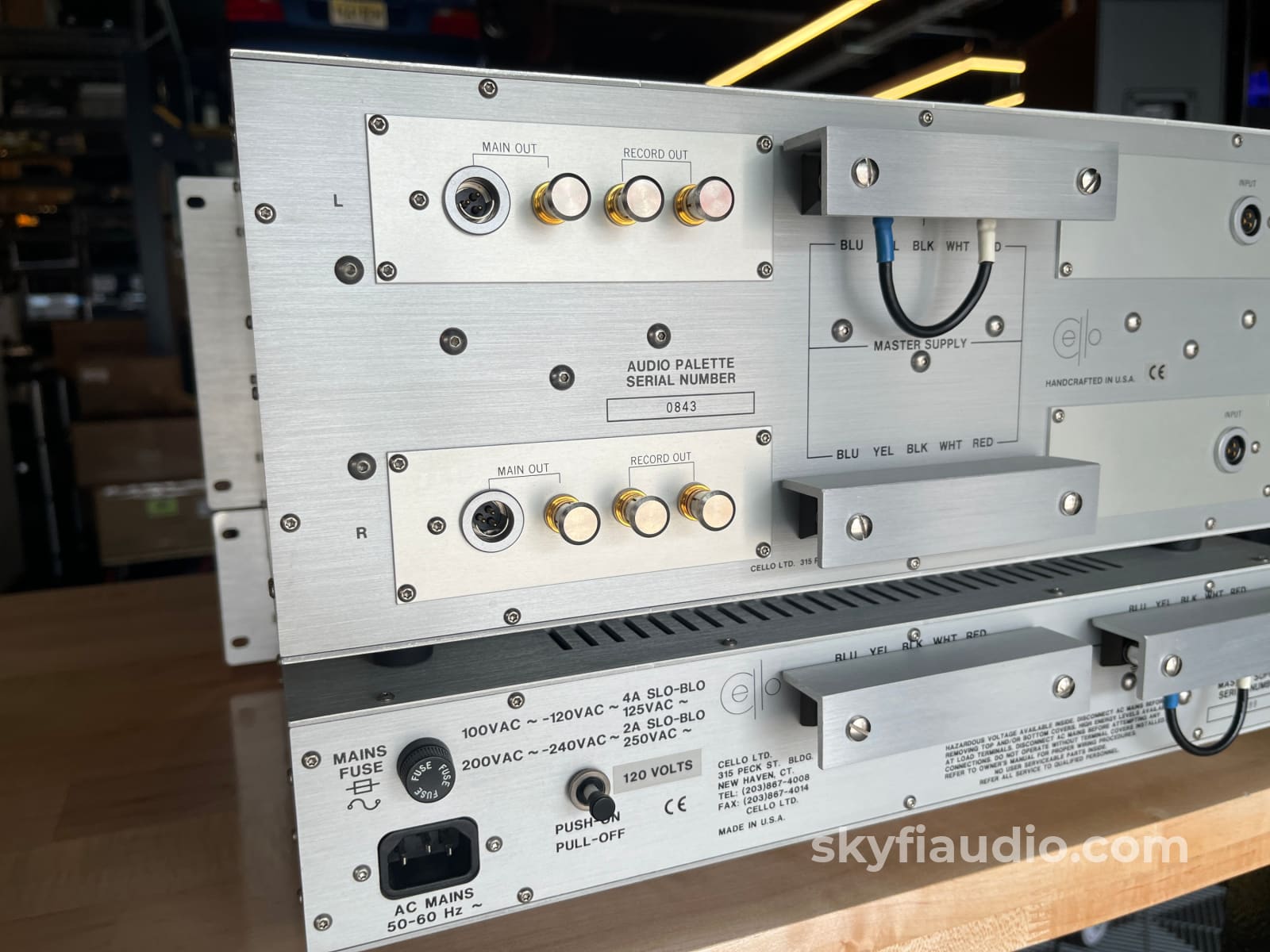 Cello Audio Palette Equalizer W/ Power Supply - Serviced Accessory