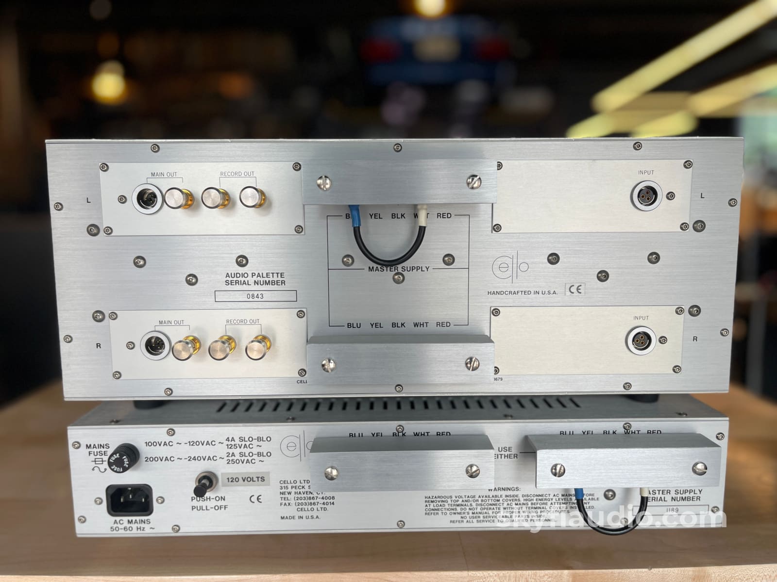 Cello Audio Palette Equalizer W/ Power Supply - Serviced Accessory