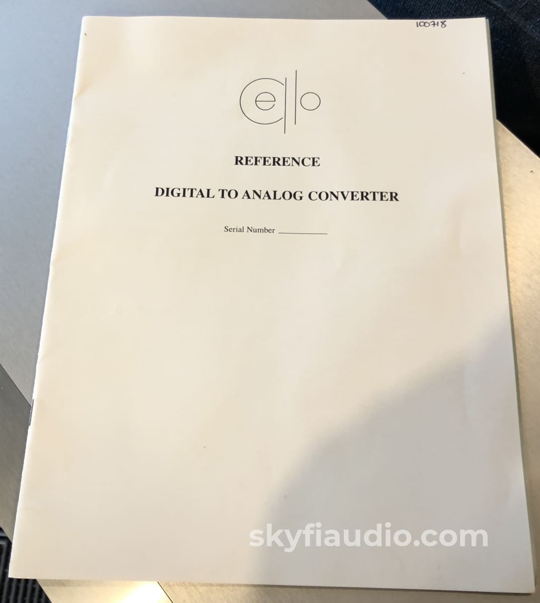 Cello Reference Digital To Analog Converter (Rdac) - Rare Cd +