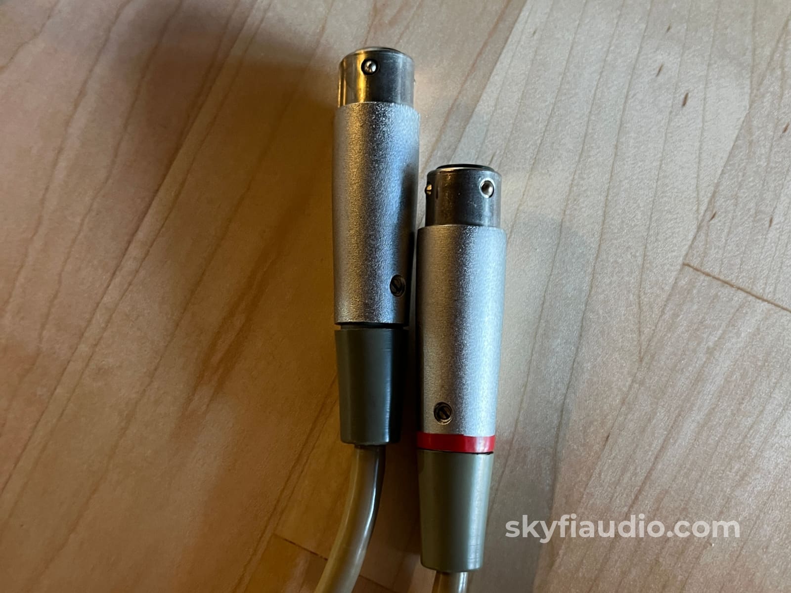 Cello Strings Female XLR to Male Fischer Cable/Jumper Pair - 22’’ Cables